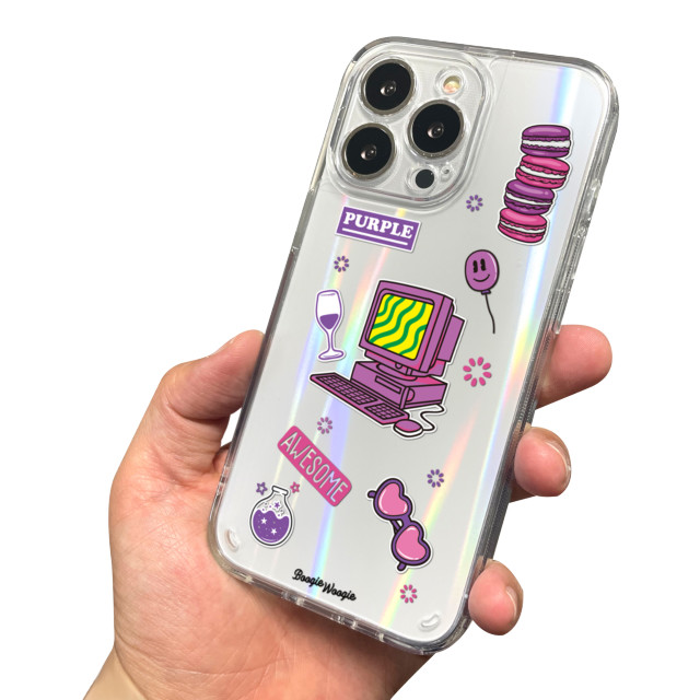 【iPhone13 Pro ケース】オーロラケース (Purple)サブ画像