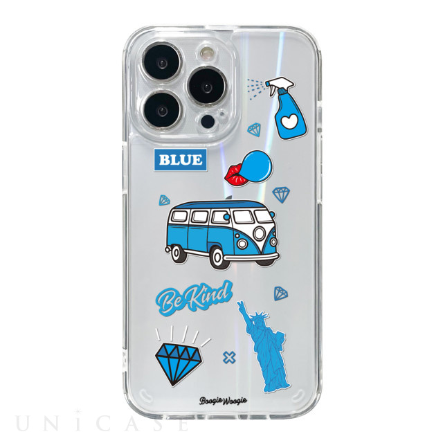 【iPhone13 Pro ケース】オーロラケース (Blue)