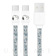 ピーナッツ USB Type-C対応 同期＆充電ケーブル (スヌーピー)