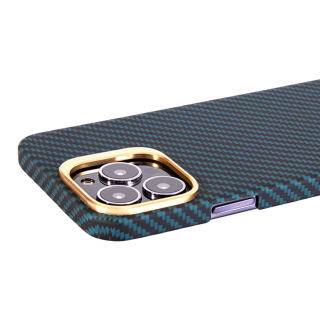 【iPhone13 Pro Max ケース】HOVERKOAT Ballistic Fiber Case (Gold Stealth Blue)goods_nameサブ画像