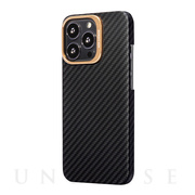 【iPhone13 Pro ケース】HOVERKOAT Ballistic Fiber Case (Gold Stealth Black)
