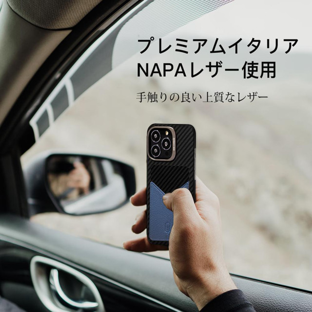 【iPhone13 Pro Max ケース】HOVERSKIN Italian NAPA Leather Case (Royal Blue)goods_nameサブ画像