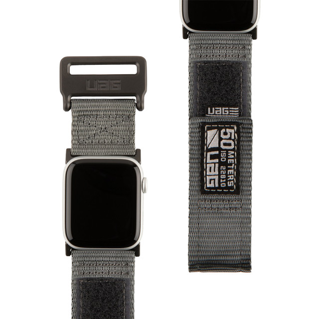【Apple Watch バンド 45/44/42mm】UAG ACTIVEシリーズ (ダークグレー) for Apple Watch SE(第2/1世代)/Series9/8/7/6/5/4/3/2/1サブ画像