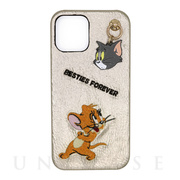 【iPhone13 ケース】TOM and JERRY/メタリック iPhoneケース (GD)