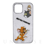【iPhone13 ケース】TOM and JERRY/メタリック iPhoneケース (SV)