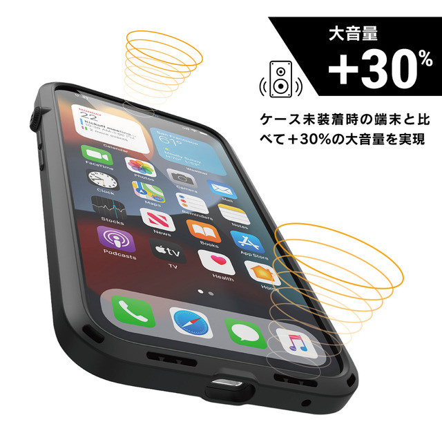 【iPhone13 Pro Max ケース】衝撃吸収ケース Influenceシリーズ (ステルスブラック)goods_nameサブ画像