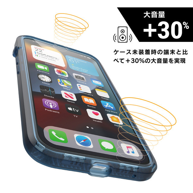 【iPhone13 Pro ケース】衝撃吸収ケース Influenceシリーズ (パシフィックブルー)goods_nameサブ画像