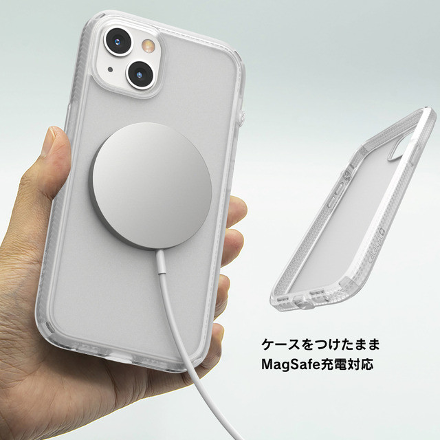 【iPhone13 mini ケース】衝撃吸収ケース Influenceシリーズ (クリア)サブ画像