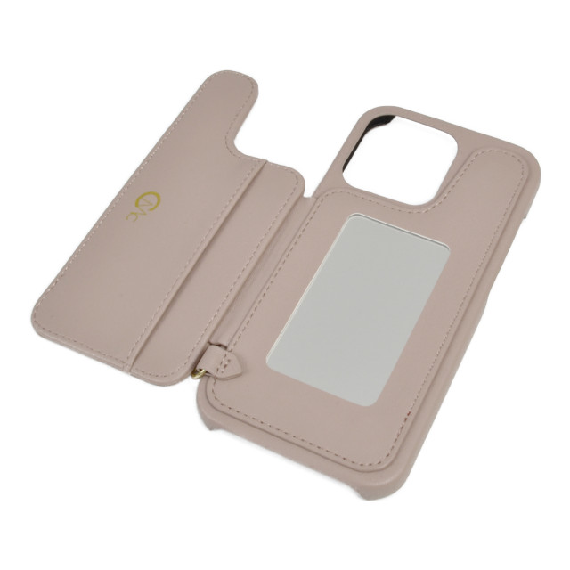 【iPhone13/13 Pro ケース】CECIL McBEE キルティング背面ケース (MOCHA)サブ画像