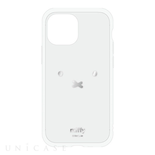 【iPhone13 mini/12 mini ケース】ミッフィー IIII fit Clear (ホワイト)