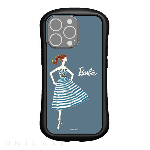 【iPhone13 Pro ケース】Barbie ハイブリッドクリアケース (ボーダー)