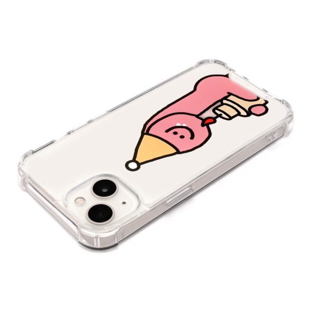 【iPhone13 ケース】ハイブリッドクリアケース (Pink Olly with ケーキ)サブ画像