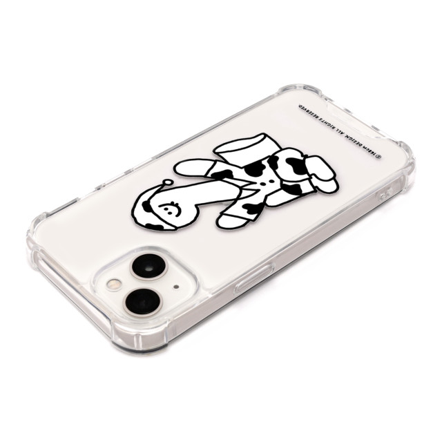【iPhone13 ケース】ハイブリッドクリアケース (White Olly with パジャマ)goods_nameサブ画像