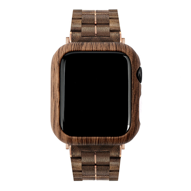 【Apple Watch ケース 45mm】ハードケース (ウォルナット調パターン) for Apple Watch Series9/8/7サブ画像