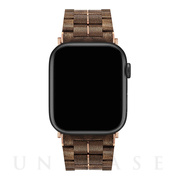 【Apple Watch バンド 45/44/42mm】天然木バンド (ウォルナット) for Apple Watch SE/Series7/6/5/4/3/2/1