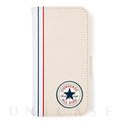 【iPhone13 mini ケース】Uncle Patch＆Stripes Book Type Case (IVORY)