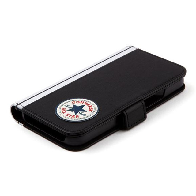 【iPhone13 mini ケース】Uncle Patch＆Stripes Book Type Case (BLACK)サブ画像