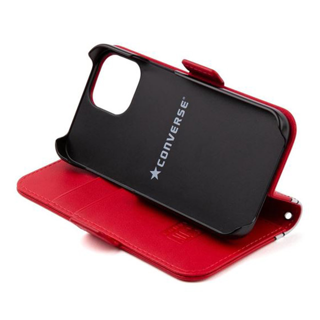 【iPhone13 mini ケース】Uncle Patch＆Stripes Book Type Case (RED)goods_nameサブ画像