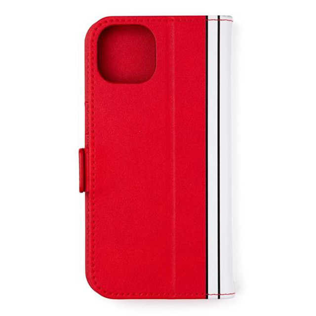 【iPhone13 ケース】Uncle Patch＆Stripes Book Type Case (RED)サブ画像
