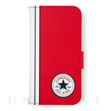 【iPhone13 mini ケース】Uncle Patch＆Stripes Book Type Case (RED)