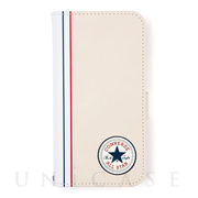 【iPhone13 ケース】Uncle Patch＆Stripes Book Type Case (IVORY)