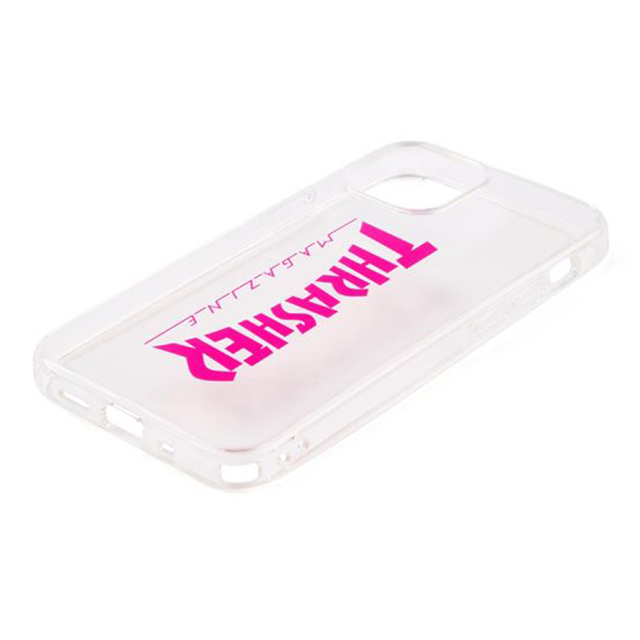 【iPhone13 mini ケース】Logo Hybrid Clear Case (PINK)サブ画像