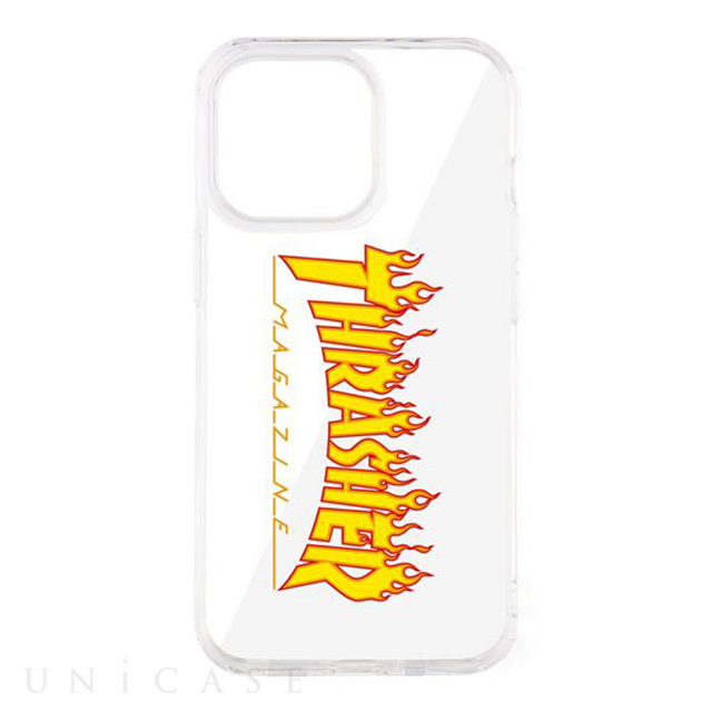 【iPhone13 Pro ケース】Logo Hybrid Clear Case (FLAME)