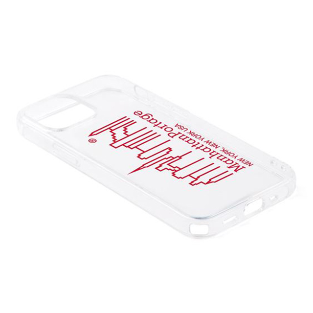 【iPhone13 mini ケース】Hybrid Clear Case (RED)goods_nameサブ画像