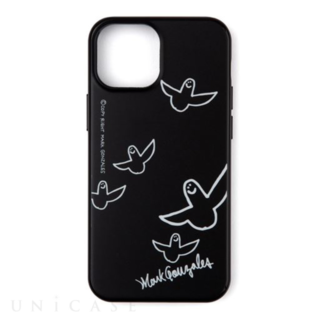 【iPhone13 mini ケース】Hybrid Back Case (BLACK)