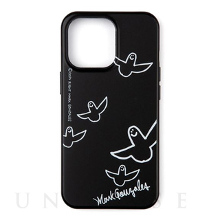 Iphone13 Pro ケース Hybrid Back Case Black Mark Gonzales Iphoneケースは Unicase