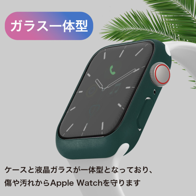 【Apple Watch ケース 41mm】液晶ガラス付きPCカバー (ブラック) for Apple Watch Series9/8/7サブ画像