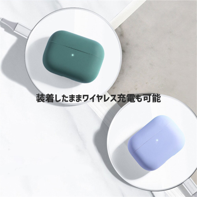 【AirPods(第3世代) ケース】スマートシリコンカバー (パステルグリーン)goods_nameサブ画像