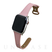 【Apple Watch バンド 41/40/38mm】ピンバックルスリムウェーブ (ピンク) forApple Watch SE(第2/1世代)/Series8/7/6/5/4/3/2/1