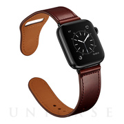 【Apple Watch バンド 45/44/42mm】ピンバックル レザー (レトロキャメル) forApple Watch SE(第2/1世代)/Series8/7/6/5/4/3/2/1
