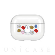 【AirPods Pro(第1世代) ケース】ミッフィー Miffy Floral AirPods Proクリアケース (Miffy Floral)