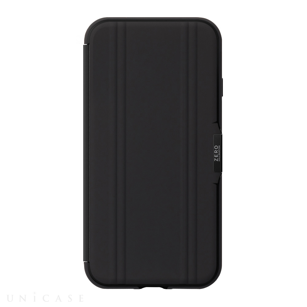 【iPhoneSE(第3/2世代)/8/7 ケース】ZERO HALLIBURTON Hybrid Shockproof Flip case for iPhoneSE(第3世代)(Black)