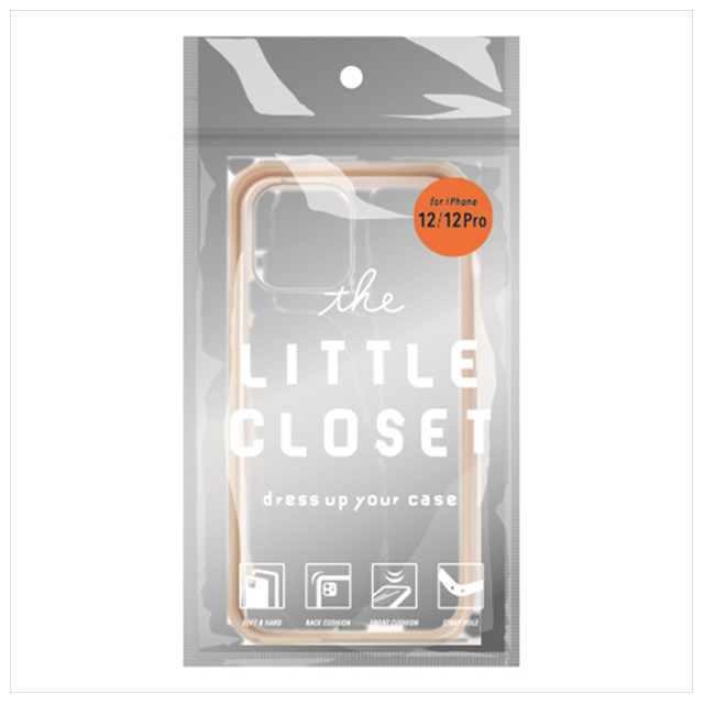 【iPhone12/12 Pro ケース】LITTLE CLOSET iPhone case (MATTE BEIGE)サブ画像