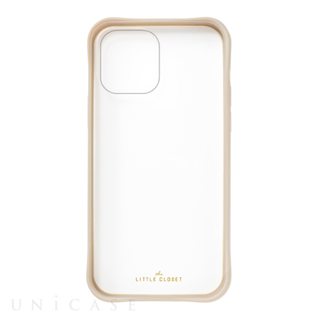 【iPhone12/12 Pro ケース】LITTLE CLOSET iPhone case (MATTE BEIGE)