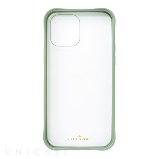 【iPhone12/12 Pro ケース】LITTLE CLOSET iPhone case (MATTE PISTACHIO)
