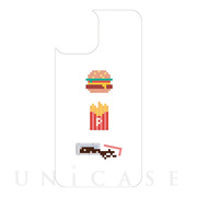 LITTLE CLOSET iPhone12/12 Pro 着せ替えフィルム (3-pixel burger)