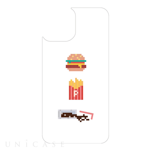 LITTLE CLOSET iPhone12/12 Pro 着せ替えフィルム (3-pixel burger)