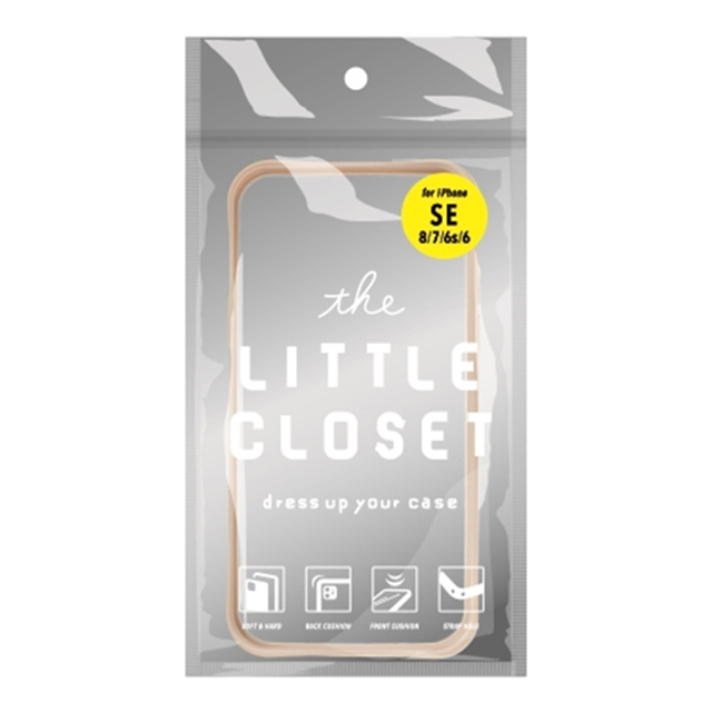 【iPhoneSE(第3/2世代)/8/7/6s/6 ケース】LITTLE CLOSET iPhone case (MATTE BEIGE)goods_nameサブ画像