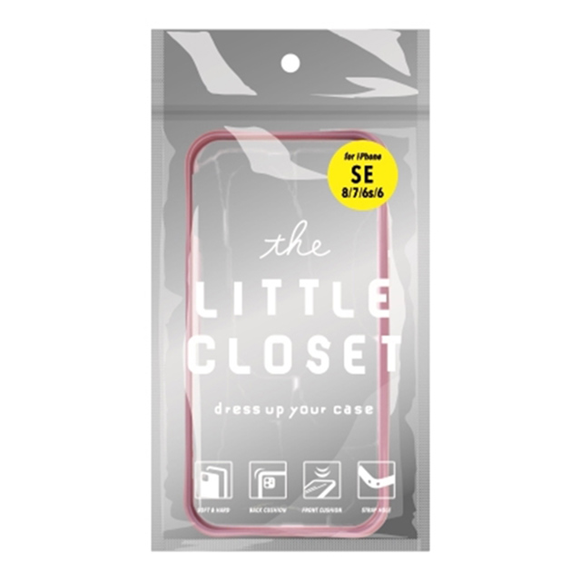 【iPhoneSE(第3/2世代)/8/7/6s/6 ケース】LITTLE CLOSET iPhone case (MATTE ROSE)サブ画像