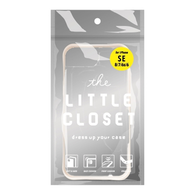 【iPhoneSE(第3/2世代)/8/7/6s/6 ケース】LITTLE CLOSET iPhone case (MATTE WHITE)サブ画像