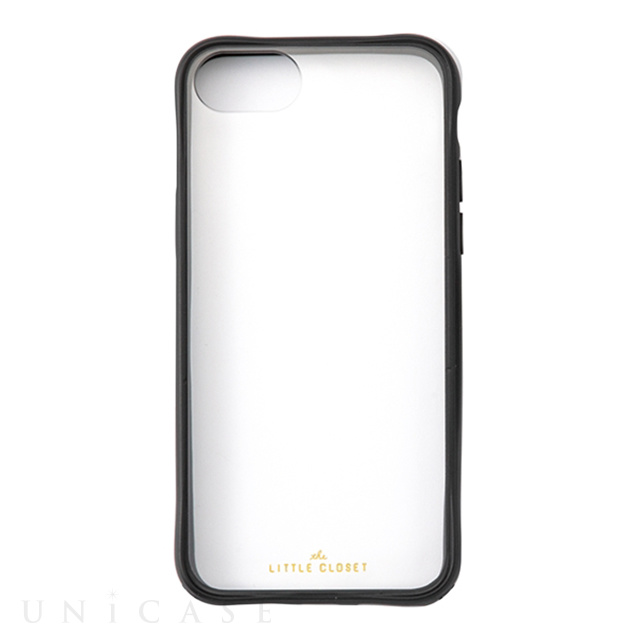 【iPhoneSE(第3/2世代)/8/7/6s/6 ケース】LITTLE CLOSET iPhone case (MATTE BLACK)