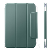 【iPad mini(8.3inch)(第6世代) ケース】ESR Rebound Magnetic with Clasp (Forest Green)