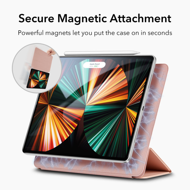 iPad Pro(12.9inch)(第6/5世代) ケース】ESR Rebound Magnetic with