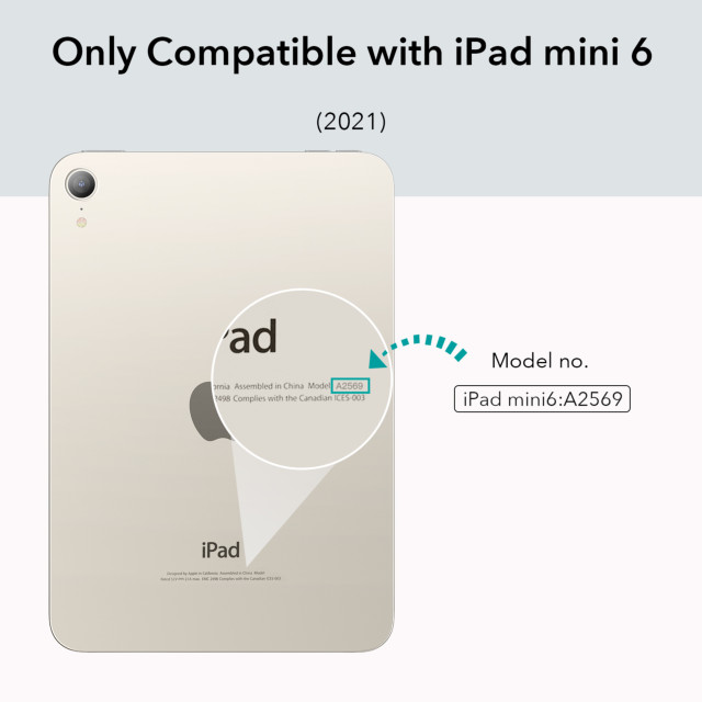 iPad mini(8.3inch)(第6世代) ケース】ESR Ascend Trifold with Clasp (Sky Blue) ESR |  iPhoneケースは UNiCASE