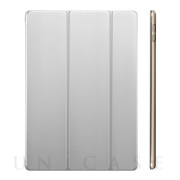 【iPad(10.2inch)(第9/8/7世代) ケース】ESR Ascend Trifold with Clasp (Silver Grey)