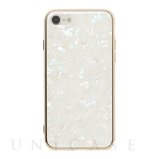 【iPhoneSE(第3/2世代)/8/7 ケース】Glass Shell Case for iPhoneSE(第3世代)(gold)